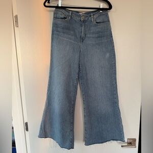 Stylish Denim Wide-Leg Jeans